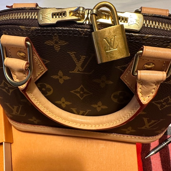 Authentic Louis Vuitton Alma BB in Monogram Microchip - Picture 3 of 14